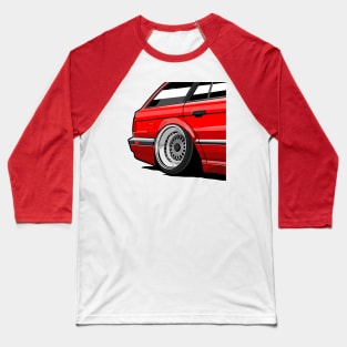 BMW E30 wagon Baseball T-Shirt